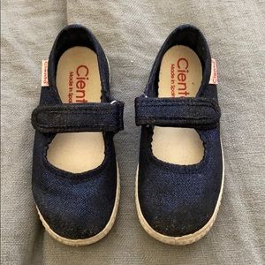 Clients Toddler Shoes Navy Metallic